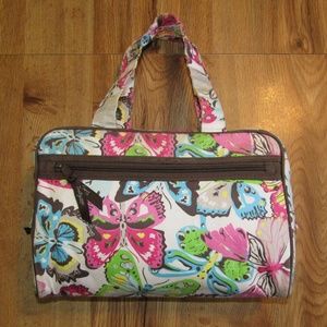 Thirty-One Cosmetic Travel Bag Butterfly Flutter